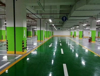 南阳南阳停车场标线施工